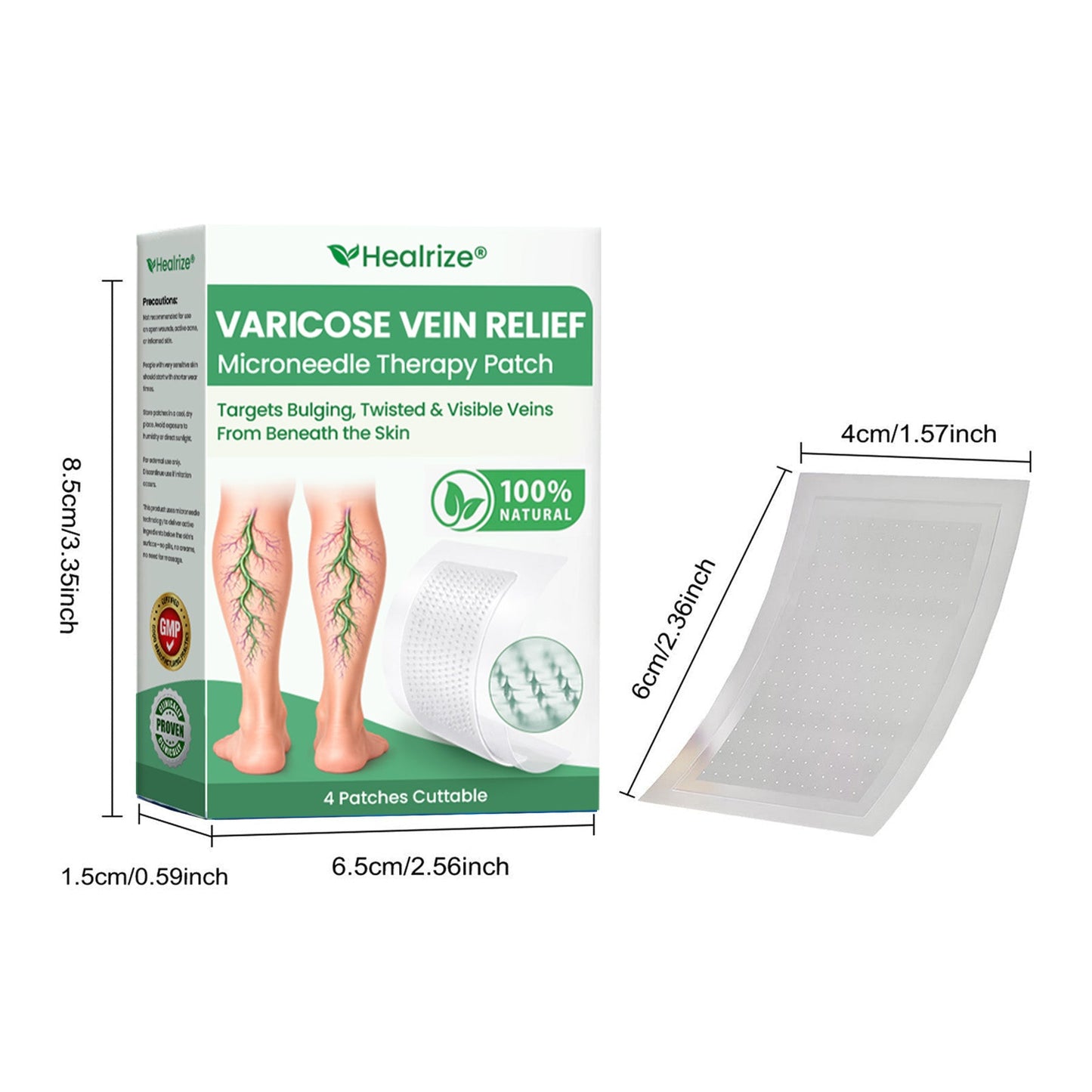 ๐จโโ๏ธ๐ฅHealrizeยฎ VeinEase Microneedle Care PatchโกInstant Relief, Long-Term Results (offer)