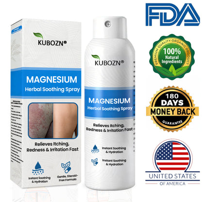 ✅ Official Store: Kubozn® Magnesium Herbal Skin Relief Spray Helps calm irritated, itchy & problem-prone skin (offer)