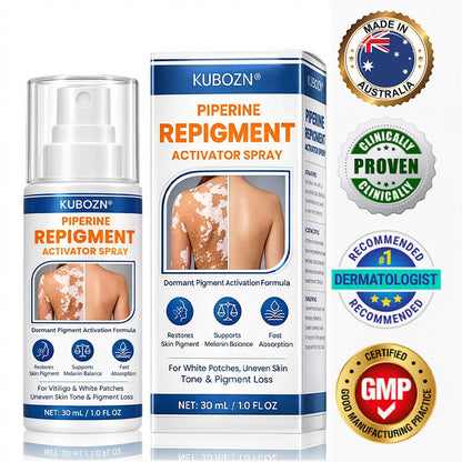 ⚡KUBOZN® Piperine Repigment Activator Spray to Reactivate Dormant Pigment Cells & Restore Natural Skin Color